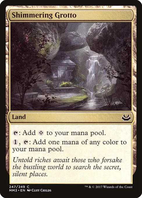 Shimmering Grotto - Foil
