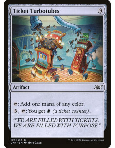 Ticket Turbotubes - Foil