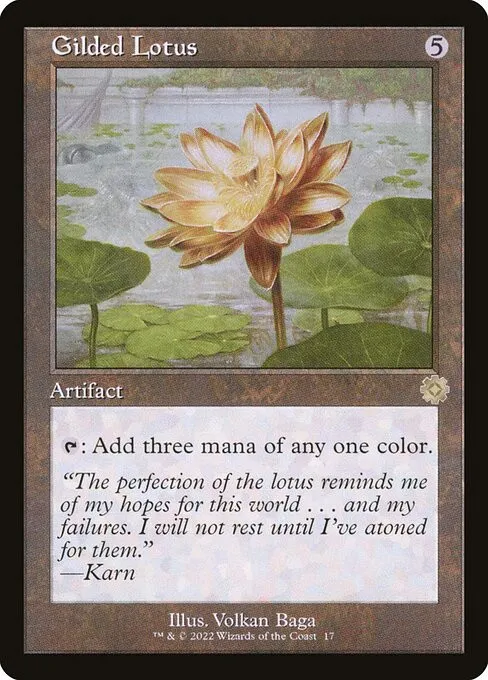 Gilded Lotus - Foil