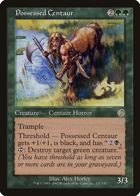 Possessed Centaur - Foil