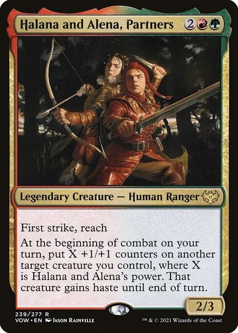 Halana and Alena, Partners - Foil