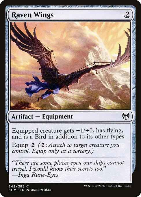 Raven Wings - Foil