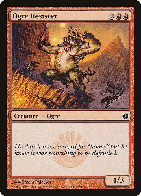 Ogre Resister - Foil
