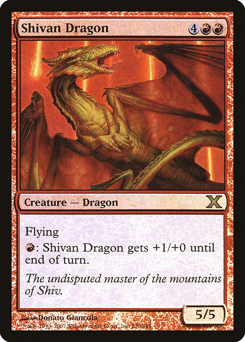 Shivan Dragon - Foil