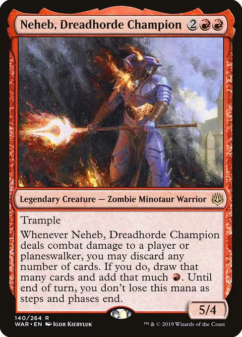 Neheb, Dreadhorde Champion - Foil