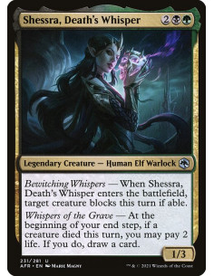 Shessra, Death's Whisper - Foil