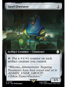 Steel Overseer - Foil