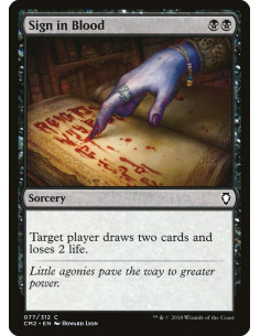 Sign in Blood