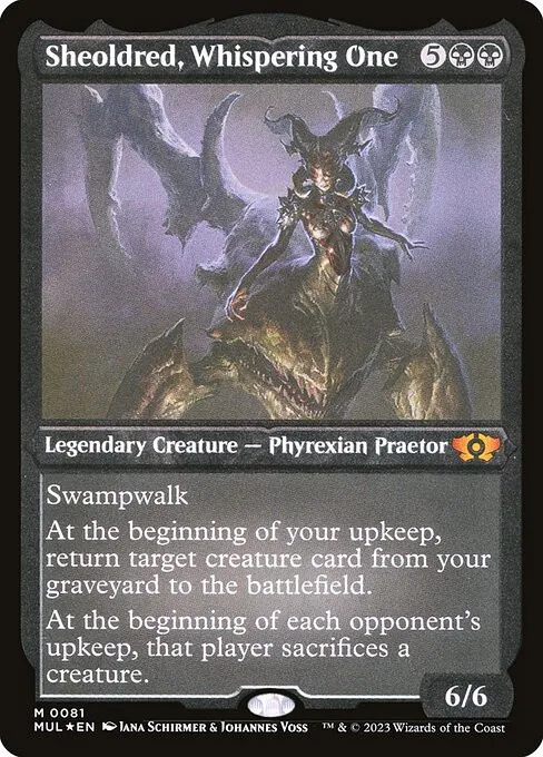 Sheoldred, Whispering One - Foil