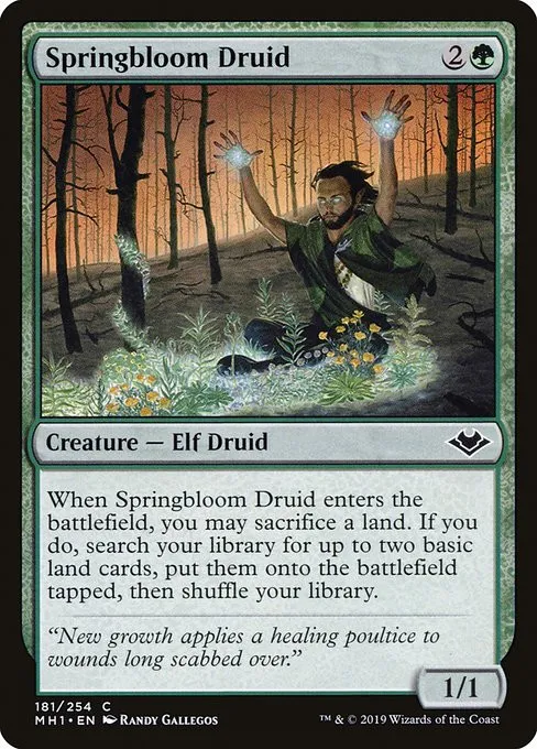 Springbloom Druid - Foil