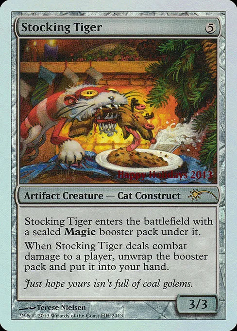 Stocking Tiger - Foil