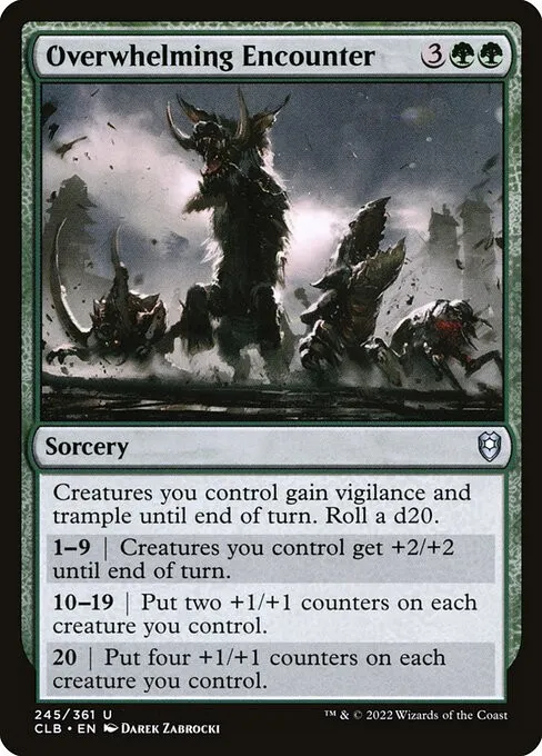 Overwhelming Encounter - Foil