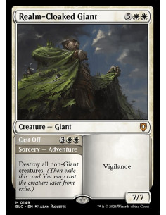 Realm-Cloaked Giant // Cast Off