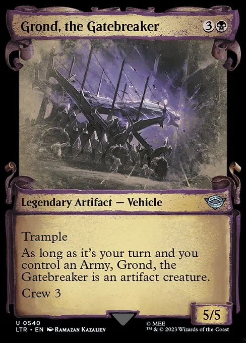 Grond, the Gatebreaker - Foil