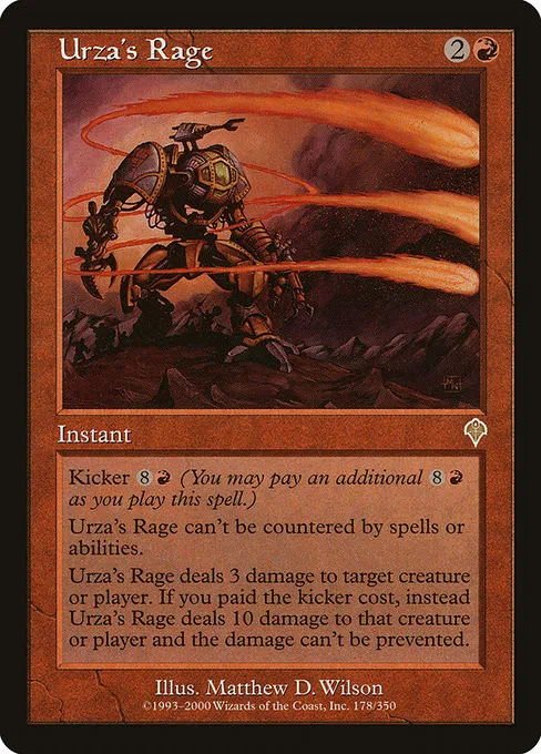 Urza's Rage - Foil