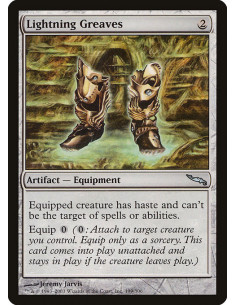 Lightning Greaves - Foil