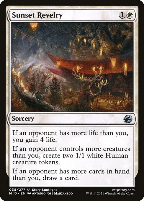 Sunset Revelry - Foil