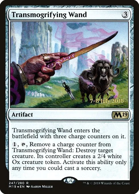 Transmogrifying Wand - Foil