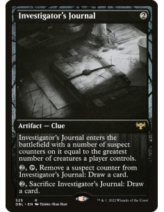 Investigator's Journal