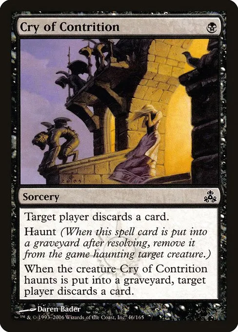 Cry of Contrition - Foil