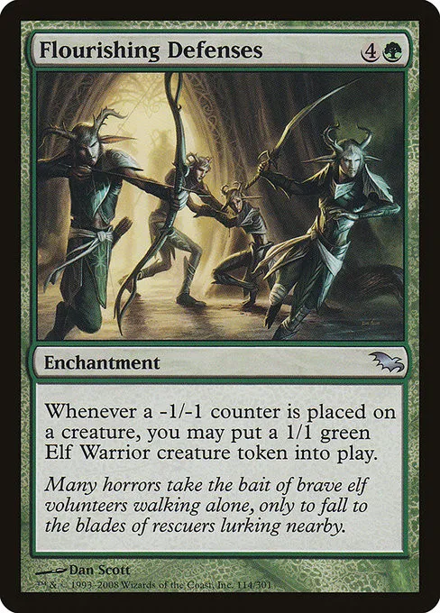 Flourishing Defenses - Foil