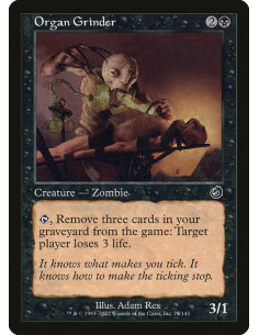 Organ Grinder - Foil
