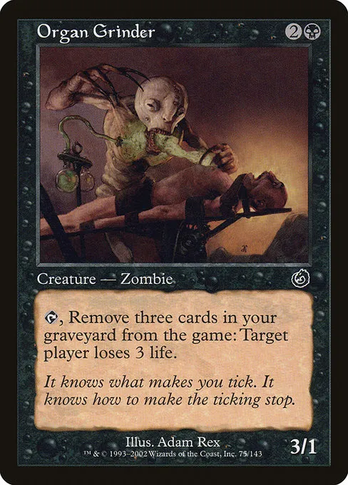 Organ Grinder - Foil