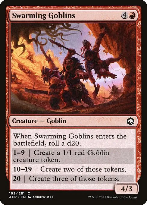 Swarming Goblins - Foil