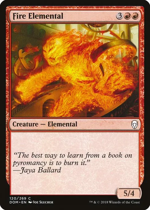 Fire Elemental - Foil