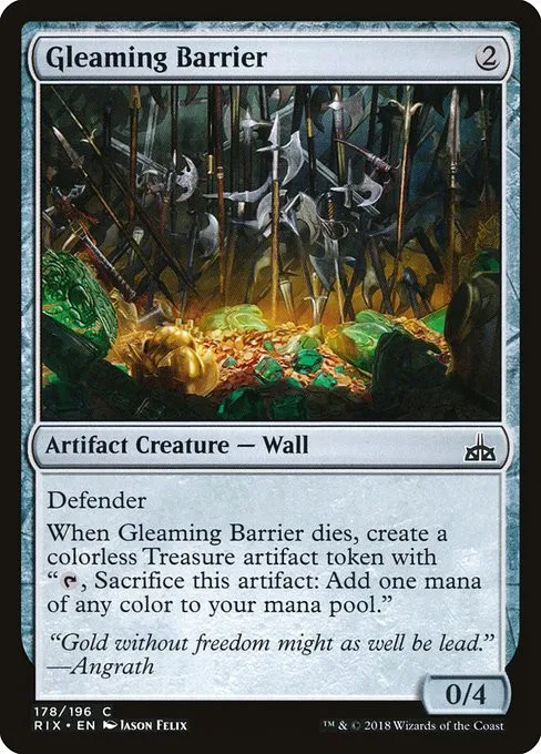 Gleaming Barrier - Foil