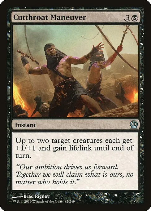 Cutthroat Maneuver - Foil