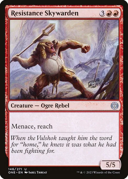 Resistance Skywarden - Foil