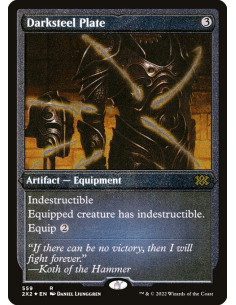 Darksteel Plate - Foil