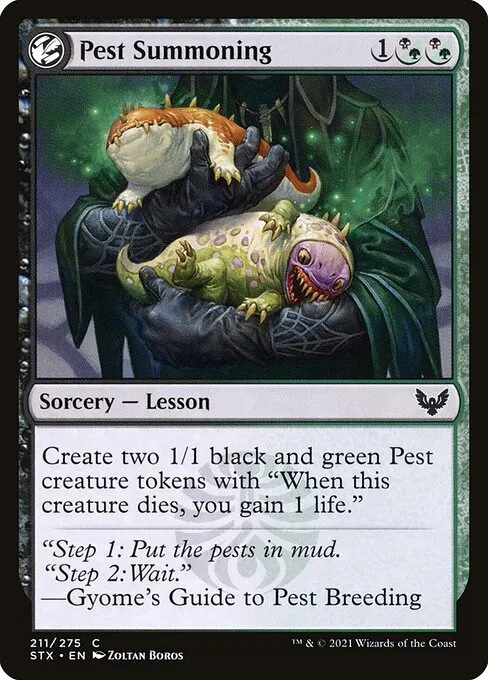 Pest Summoning - Foil