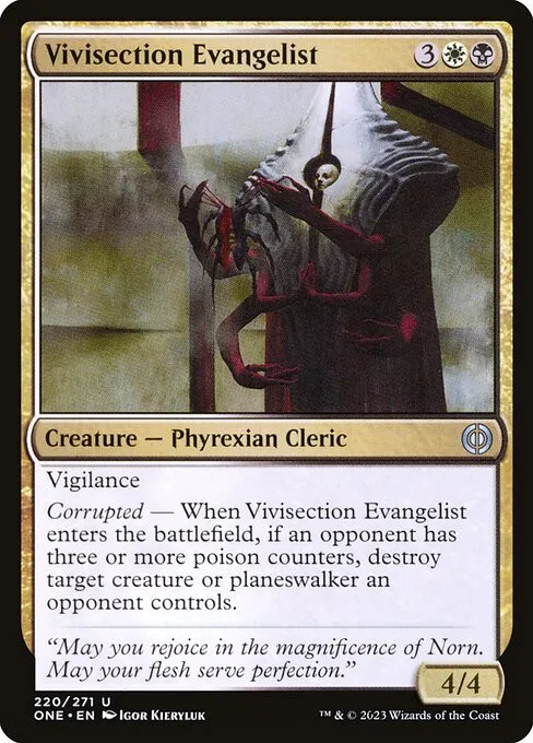Vivisection Evangelist - Foil