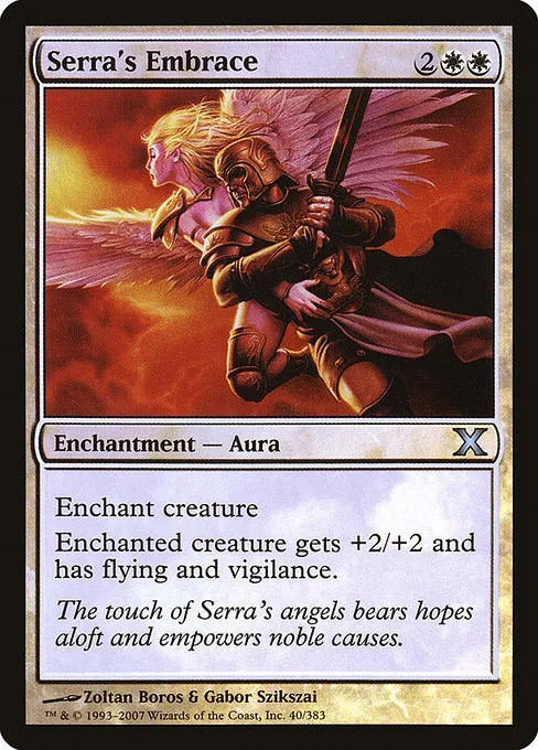 Serra's Embrace - Foil
