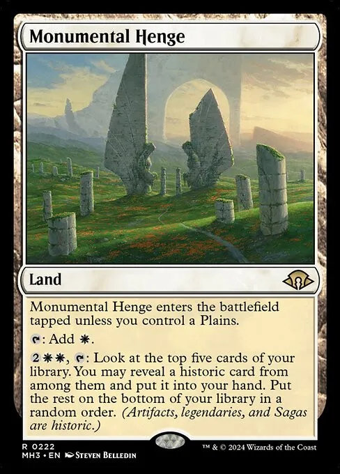 Monumental Henge - Foil