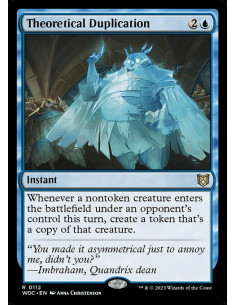 Theoretical Duplication