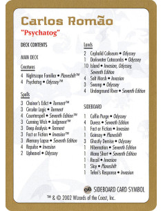 Carlos Romão Decklist