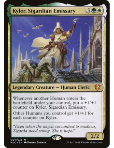 Kyler, Sigardian Emissary - Foil