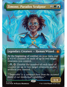 Zimone, Paradox Sculptor - Foil