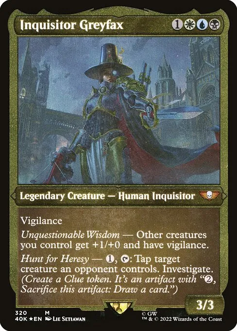 Inquisitor Greyfax - Foil