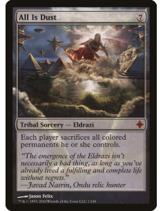 All Is Dust - Foil