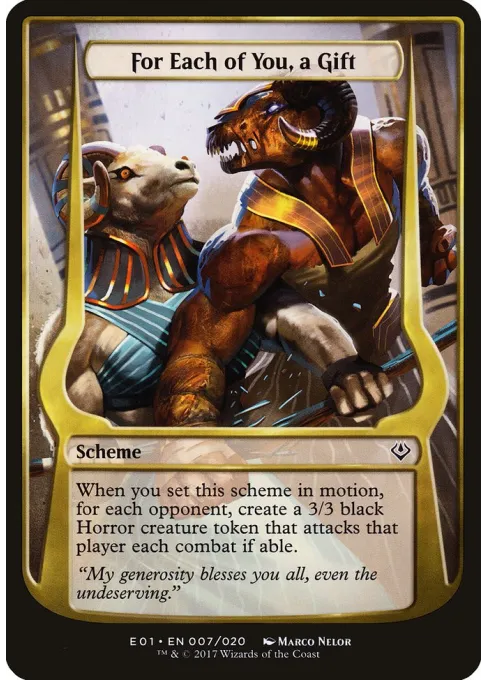 For Each of You, a Gift