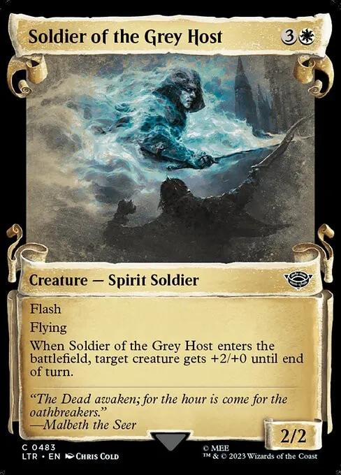 Soldier of the Grey Host - Foil