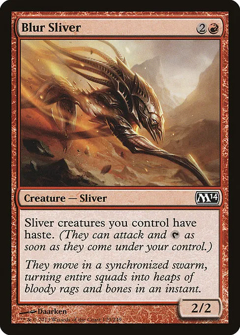 Blur Sliver - Foil