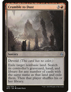 Crumble to Dust - Foil
