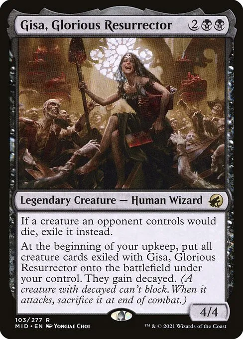 Gisa, Glorious Resurrector - Foil