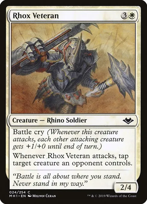 Rhox Veteran - Foil
