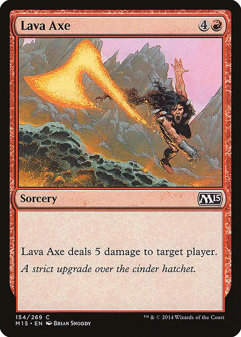 Lava Axe - Foil